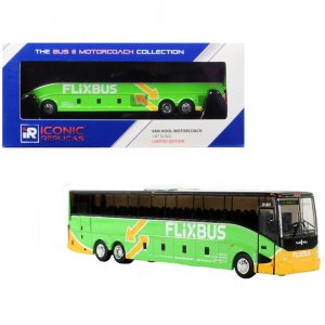 Iconic 87-0128 Van Hool Cx-45 Motorcoach Transit Bus Flixbus (los Ange