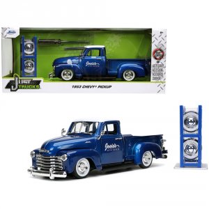 Jada 32311 1953 Chevrolet 3100 Pickup Truck Josie\'s Auto Repair Blue 