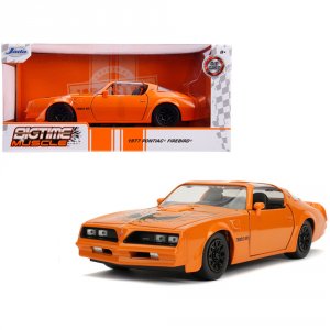 Jada 31601 1977 Pontiac Firebird Trans Am Metallic Orange With Black W