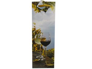 Bulk GB220 Wineglass Wine Bottle Gift Bag With Gift Note