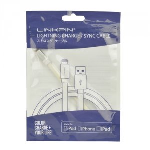 Linkpin X000SPPDMX-BP 6 (0.14m)  Mfi Lightning To Usb Chargesync Cable