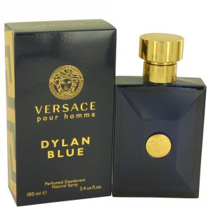 Versace 536345 Pour Homme Dylan Blue Deodorant Spray 3.4 Oz For Men