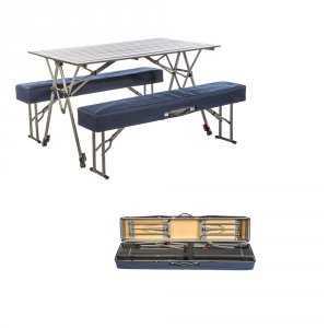 Kamp-rite KSTB224 Kwik Set Table With Benches