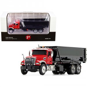 First 80-0344 Mack Granite With Tub-style Roll-off Container Dump Truc