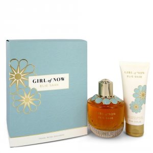 Elie 549588 Girl Of Now Gift Set - 3 Oz Eau De Parfum Spray + 2.5 Oz B