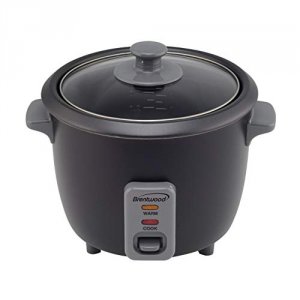 Brentwood TS-700BK 8 Cup Cooked Rice Cooker Black