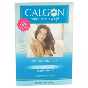 Calgon 517800 Take Me Away Ocean Breeze By  Bath Beads 30 Oz For Women