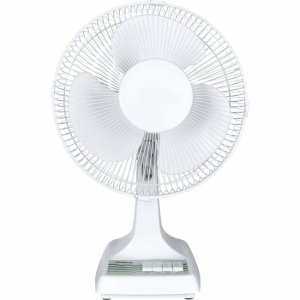 Optimus F-1210 12 In. Oscillating Table Fan