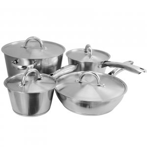 Oster 108111.08 Warwick 8 Piece Stainless Steel Cookware Set