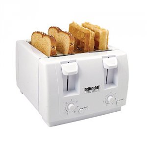 Better IM-241W 4 Slice Dual-control Toaster In White