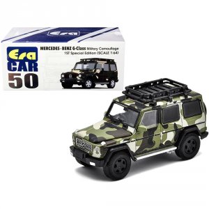 Era MB214X4RF50 Mercedes Benz G-class With Roof Rack Military Camoufla