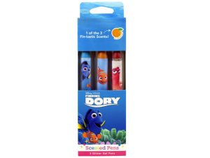 Bulk BJ383 Disney Finding Dory 3 Pack Pens