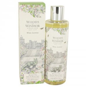 Woods 535164 White Jasmine Shower Gel 8.4 Oz For Women