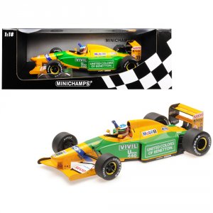 Minichamps 110920019 Benetton Ford B192 19 Michael Schumacher 1st Gp V