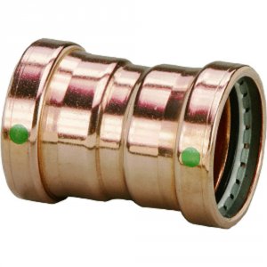 Viega 20728 Propress 2-12 Copper Coupling Wstop Double Press Connectio