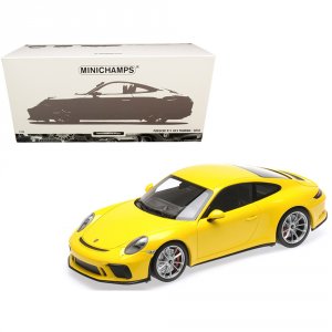 Minichamps 110067422 2018 Porsche 911 Gt3 Touring Yellow Limited Editi