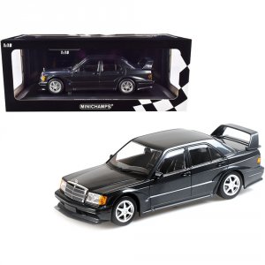 Minichamps 155036100 1990 Mercedes Benz 190e 2.5-16 Evo 2 Blue-black M