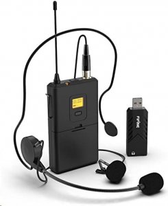 Fine K031B Fifine  Wireless Usb Lapel Microphone With Headset