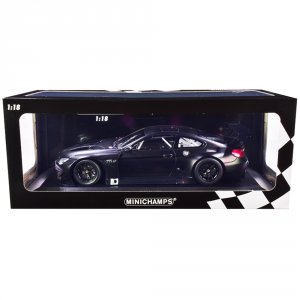 Minichamps 155162610 2016 Bmw M6 Gt3 Plain Body Version Matt Black 118