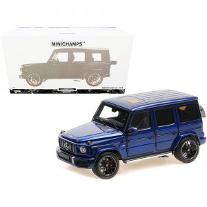 Minichamps 110037061 2018 Mercedes-amg G63 Dark Blue Metallic Limited 