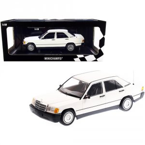 Minichamps 155037002 1982 Mercedes Benz 190e (w201) White Limited Edit