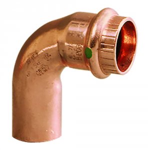 Viega 77062 Propress 1-14 - 90deg; Copper Elbow - Streetpress Connecti