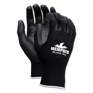 Mcr 9669L Gloves,nyl,l,13ga,12,bk