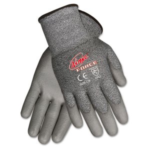 Mcr N9677XL Gloves,seamlss Dip,xlg,gy