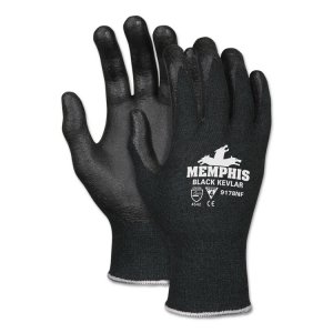 Mcr 9178NFL Gloves,kevlar,lge,bk