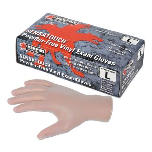 Mcr 5010M Gloves,5mil,vinyl,med