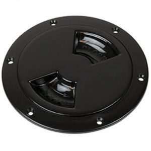 Seadog 336185-1 Sea-dog Smooth Quarter Turn Deck Plate - Black - 8