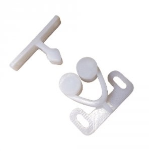 Seadog 227141-1 Sea-dog Twin Roller Door Catch - White