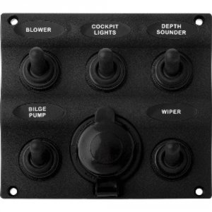 Seadog 424605-1 Sea-dog Nylon Switch Panel - Water Resistant - 5 Toggl