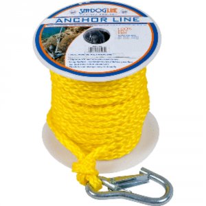 Seadog 304210075YW-1 Sea-dog Poly Pro Anchor Line Wsnap - 38 X 7539; -