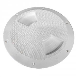 Seadog 336152-1 Sea-dog Textured Quarter Turn Deck Plate - White - 5