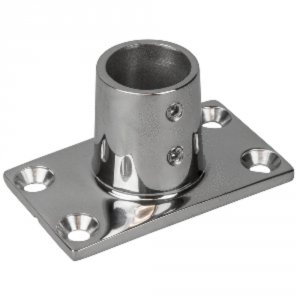 Seadog 281901-1 Sea-dog Rail Base Fitting Rectangular Base 90deg; 316 