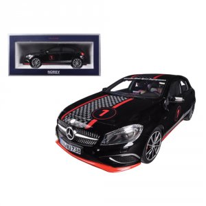 Norev 183596 2013 Mercedes A Class Sport Equipment Black 118 Diecast M