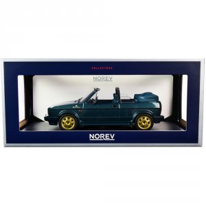 Norev 188439 1990 Volkswagen Golf Cabriolet Etienne Aigner Green Metal