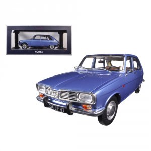 Norev 185132 1968 Renault 16 Cobalt Blue Metallic 118 Diecast Model Ca