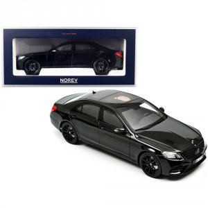 Norev 183477 2018 Mercedes Benz S-class Amg-line Black 118 Diecast Mod