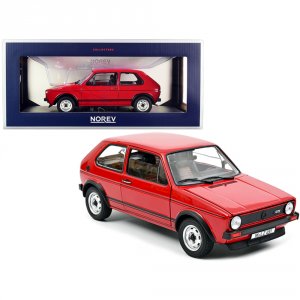 Norev 188472 1976 Volkswagen Golf Gti Red With Black Stripes 118 Dieca