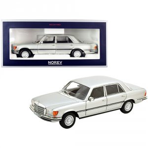 Norev 183785 1976 Mercedes Benz 450 Sel 6.9 Silver Metallic 118 Diecas