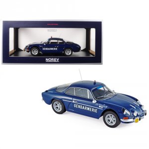 Norev 185301 1971 Renault Alpine A110 1600s Gendarmerie Dark Blue 118 