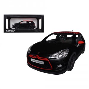 Norev 181543 2012 Citroen Ds3 Racing S.loeb Matt Black 118 Diecast Car