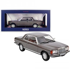 Norev 183703 1980 Mercedes Benz 280 Ce Anthracite Gray Metallic 118 Di