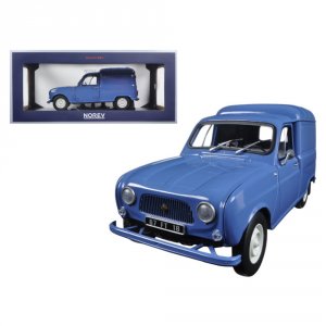 Norev 185188 1965 Renault 4 Fourgonette Blue 118 Diecast Model Car By