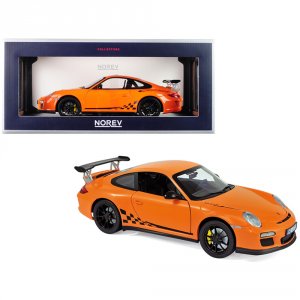 Norev 187562 2010 Porsche 911 Gt3 Rs Orange 118 Diecast Model Car By