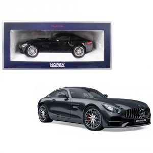 Norev 183497 2018 Mercedes Benz Amg Gt S Metallic Black 118 Diecast Mo