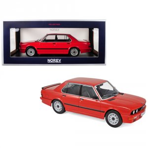 Norev 183262 1986 Bmw M535i Red 118 Diecast Model Car By