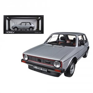 Norev NO188486 1976 Volkswagen Golf Gti Silver 118 Diecast Car Model B